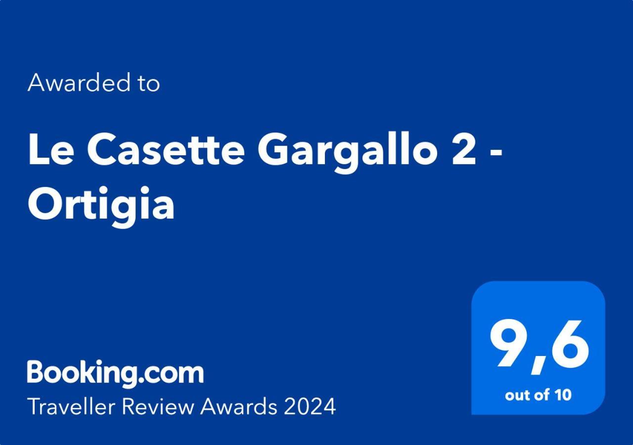 Le Casette Gargallo 2 - Ortigia Siraküza Dış mekan fotoğraf